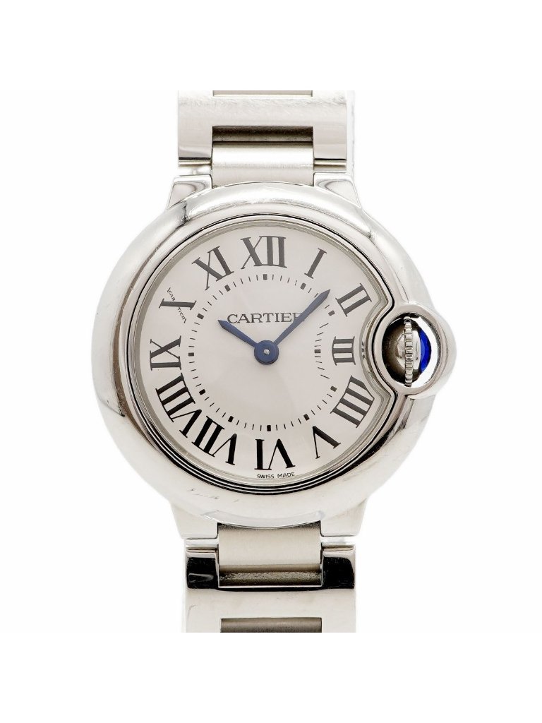 Cartier Ballon Blue Sm Silver Dial Watch